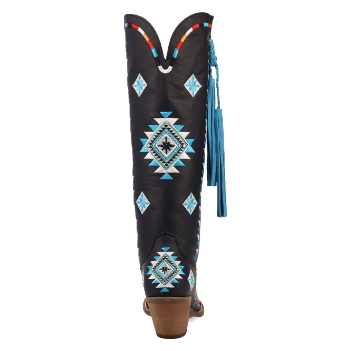Online Exclusive | Dingo | Terracotta Leather Boot in Black **PREORDER
