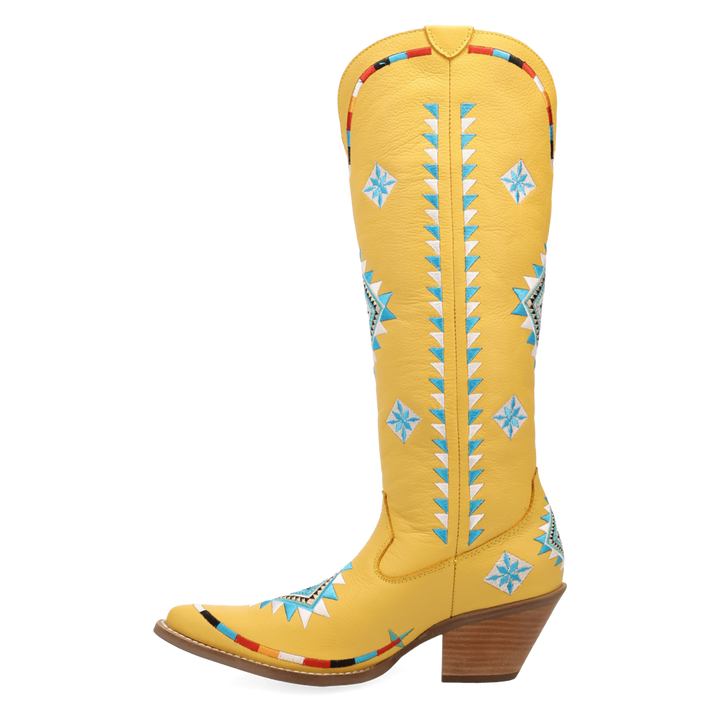 Online Exclusive | Dingo | Terracotta Leather Boot in Yellow **PREORDER