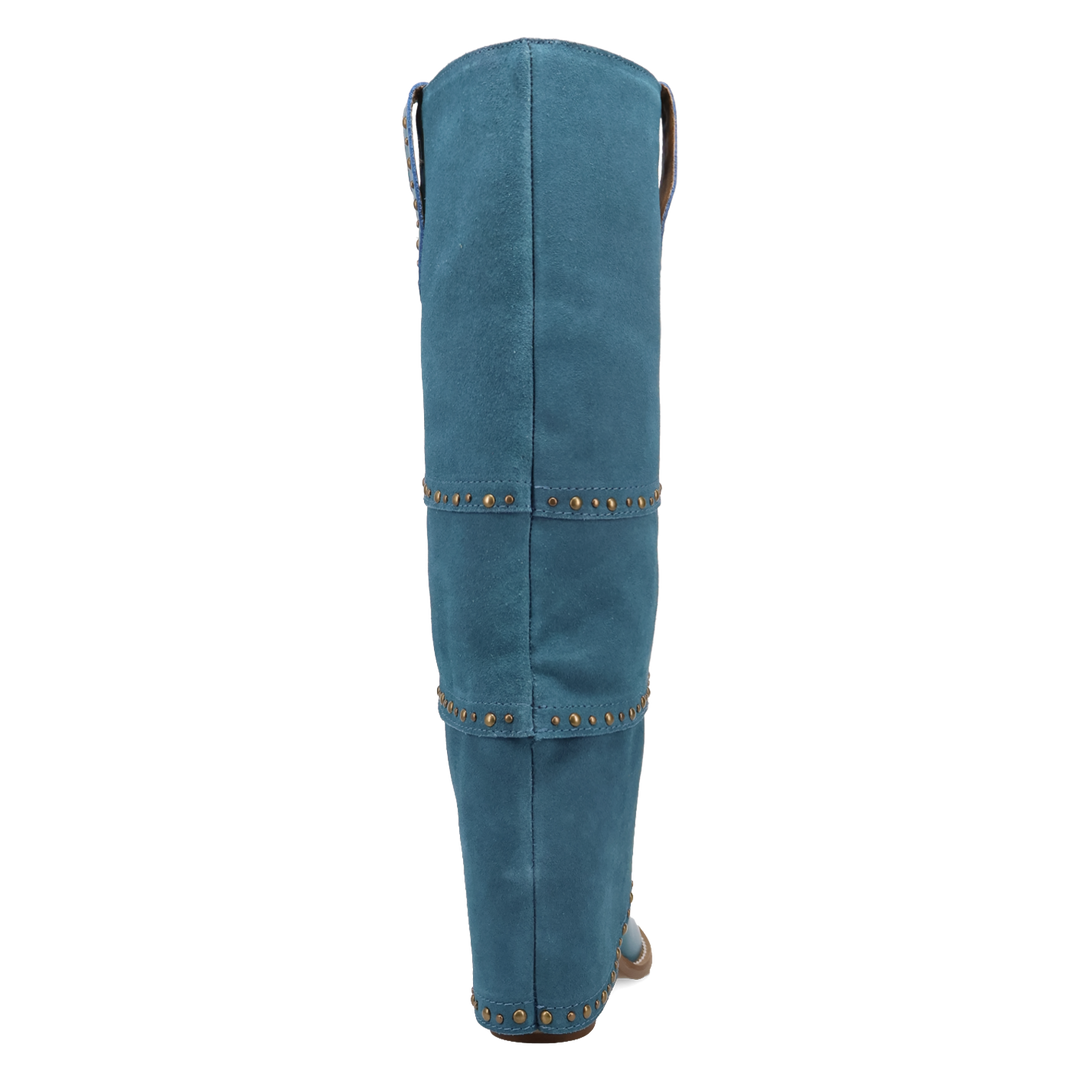 Online Exclusive | Dingo | Texani Leather Boot in Blue **PREORDER
