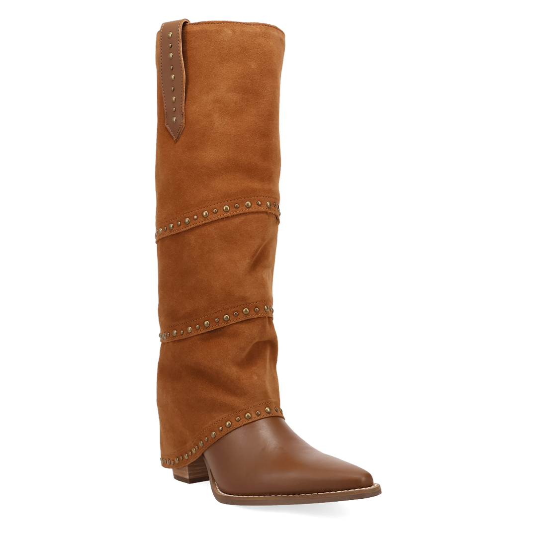 Online Exclusive | Dingo | Texani Leather Boot in Brown **PREORDER