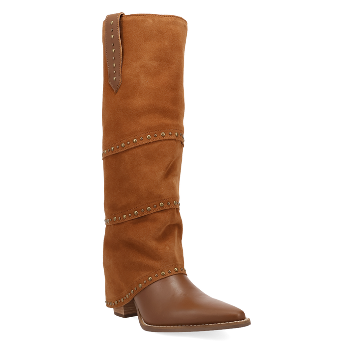 Online Exclusive | Dingo | Texani Leather Boot in Brown **PREORDER