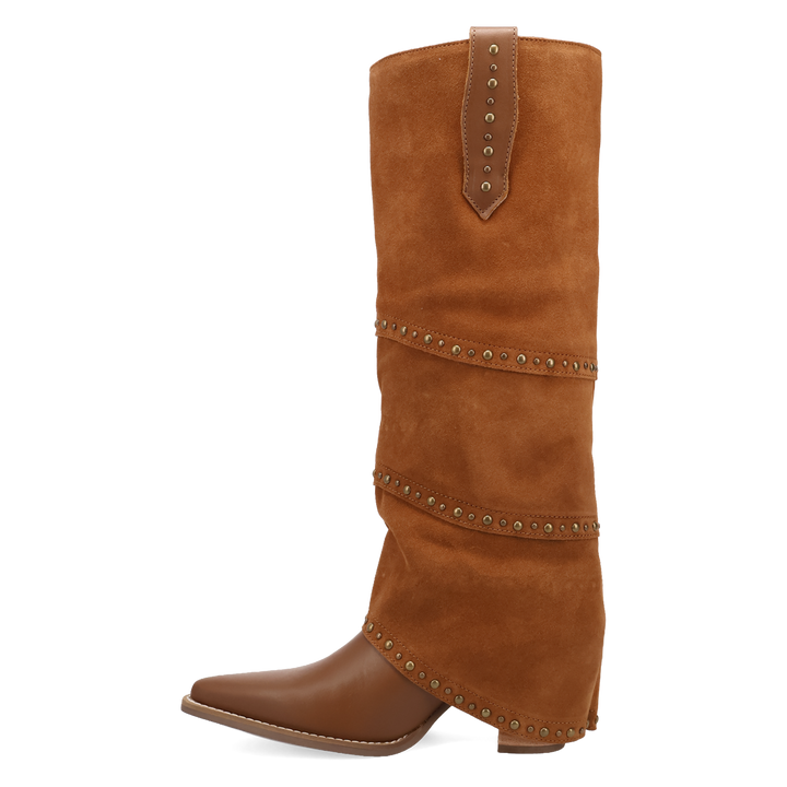 Online Exclusive | Dingo | Texani Leather Boot in Brown **PREORDER