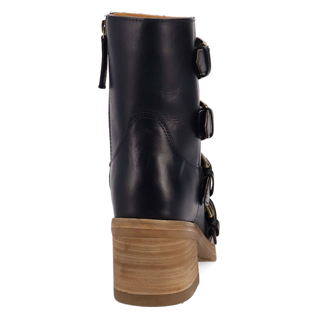 Online Exclusive | Dingo | Topanga Leather Bootie in Black **PREORDER