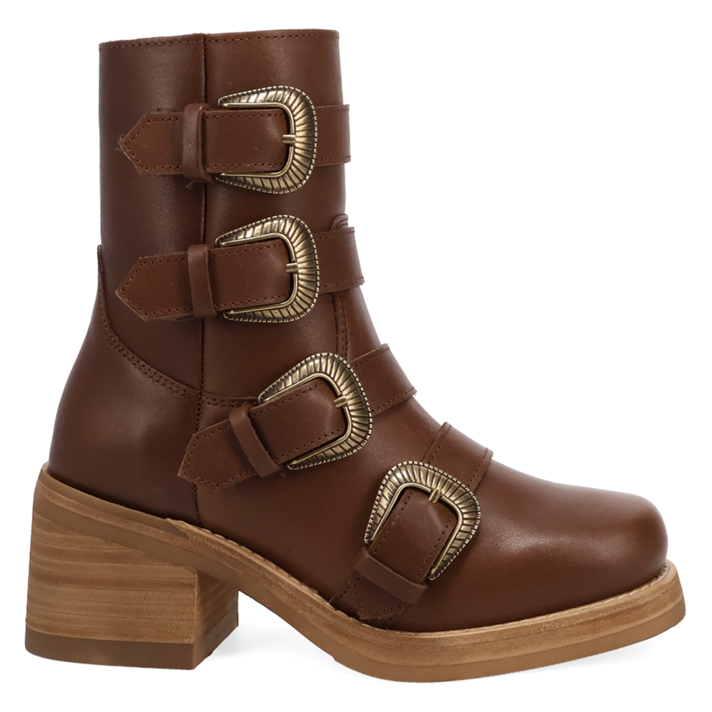 Online Exclusive | Dingo | Topanga Leather Bootie in Brown **PREORDER