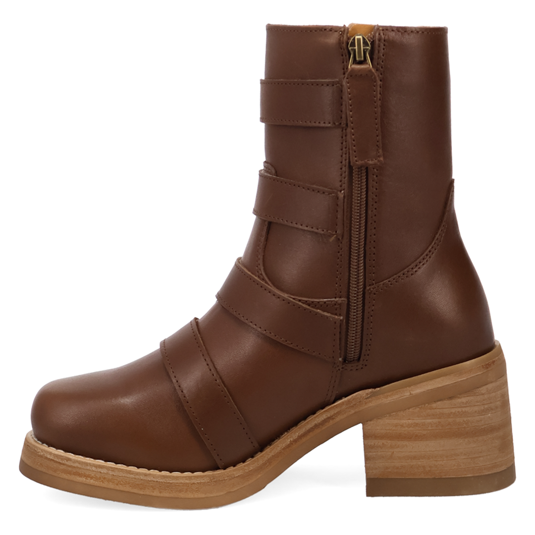 Online Exclusive | Dingo | Topanga Leather Bootie in Brown **PREORDER