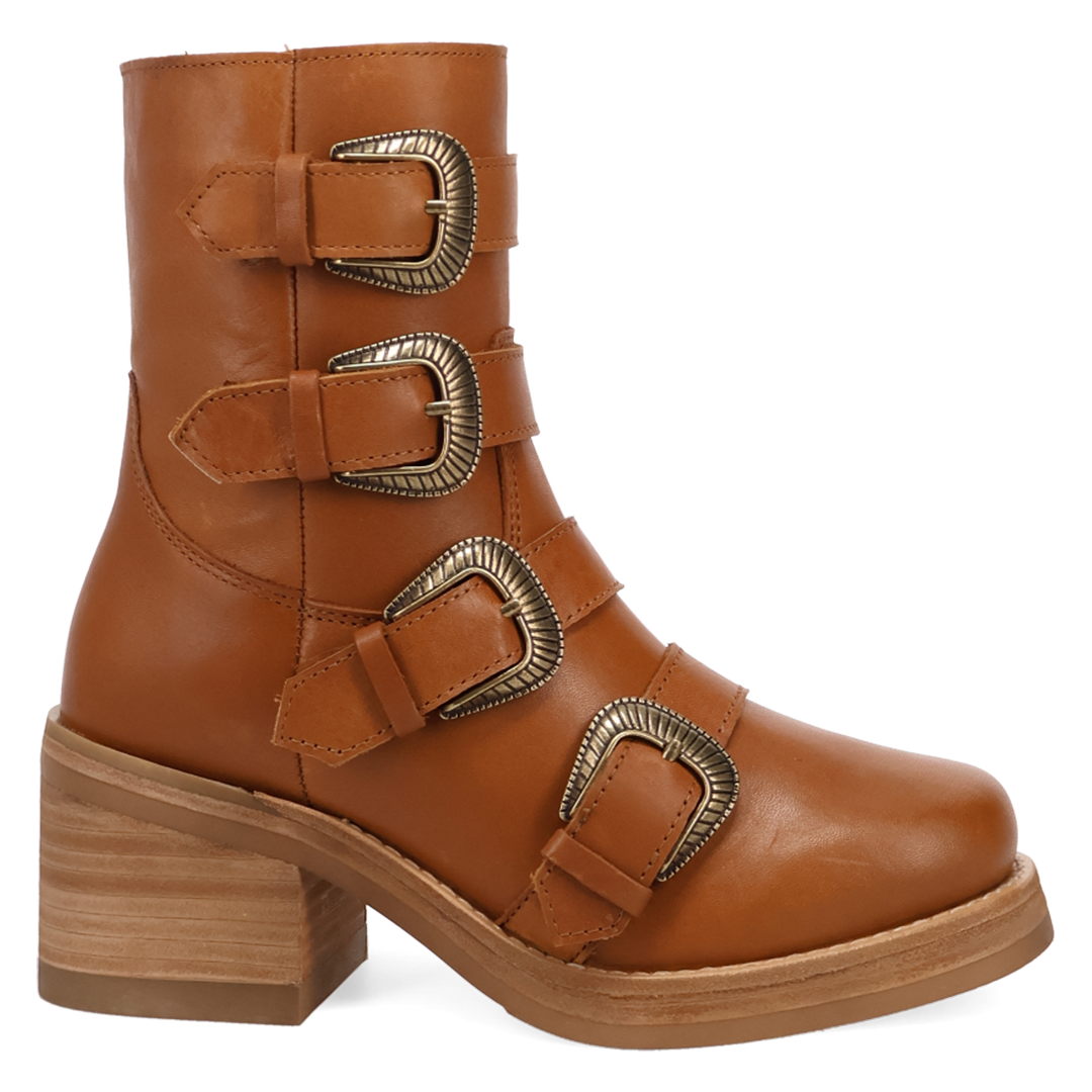 Online Exclusive | Dingo | Topanga Leather Bootie in Tan **PREORDER