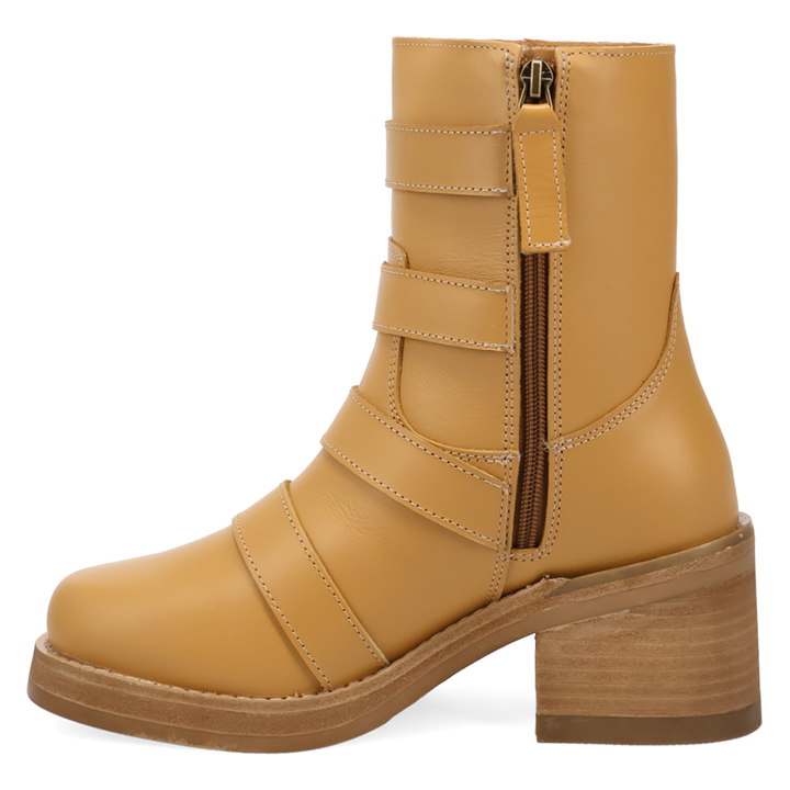 Online Exclusive | Dingo | Topanga Leather Bootie in Yellow **PREORDER