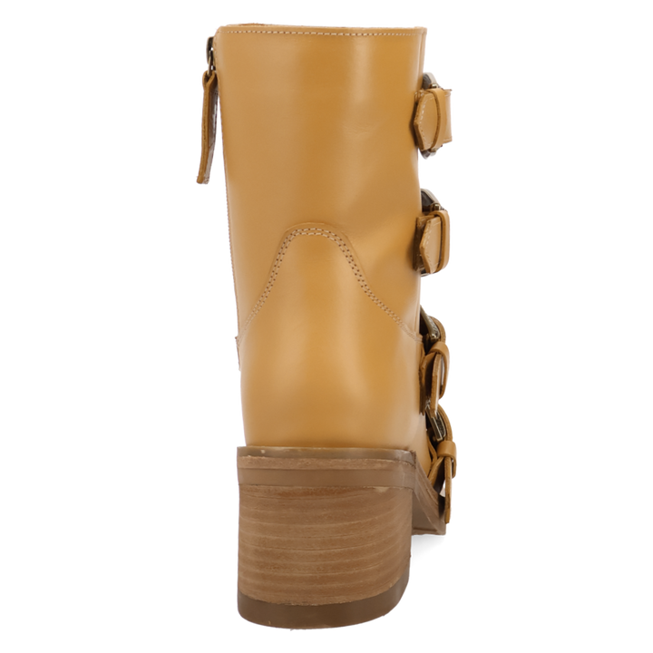 Online Exclusive | Dingo | Topanga Leather Bootie in Yellow **PREORDER