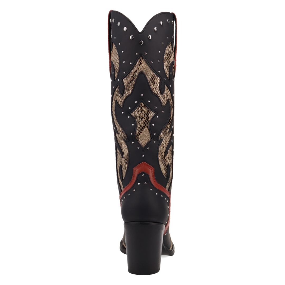 Online Exclusive | Dingo | Untamed Leather Boot in Black **PREORDER