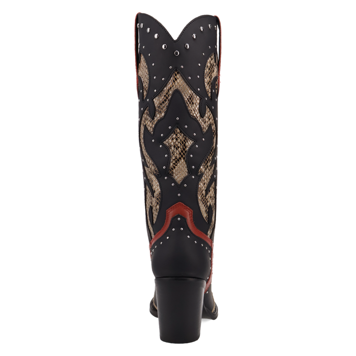 Online Exclusive | Dingo | Untamed Leather Boot in Black **PREORDER