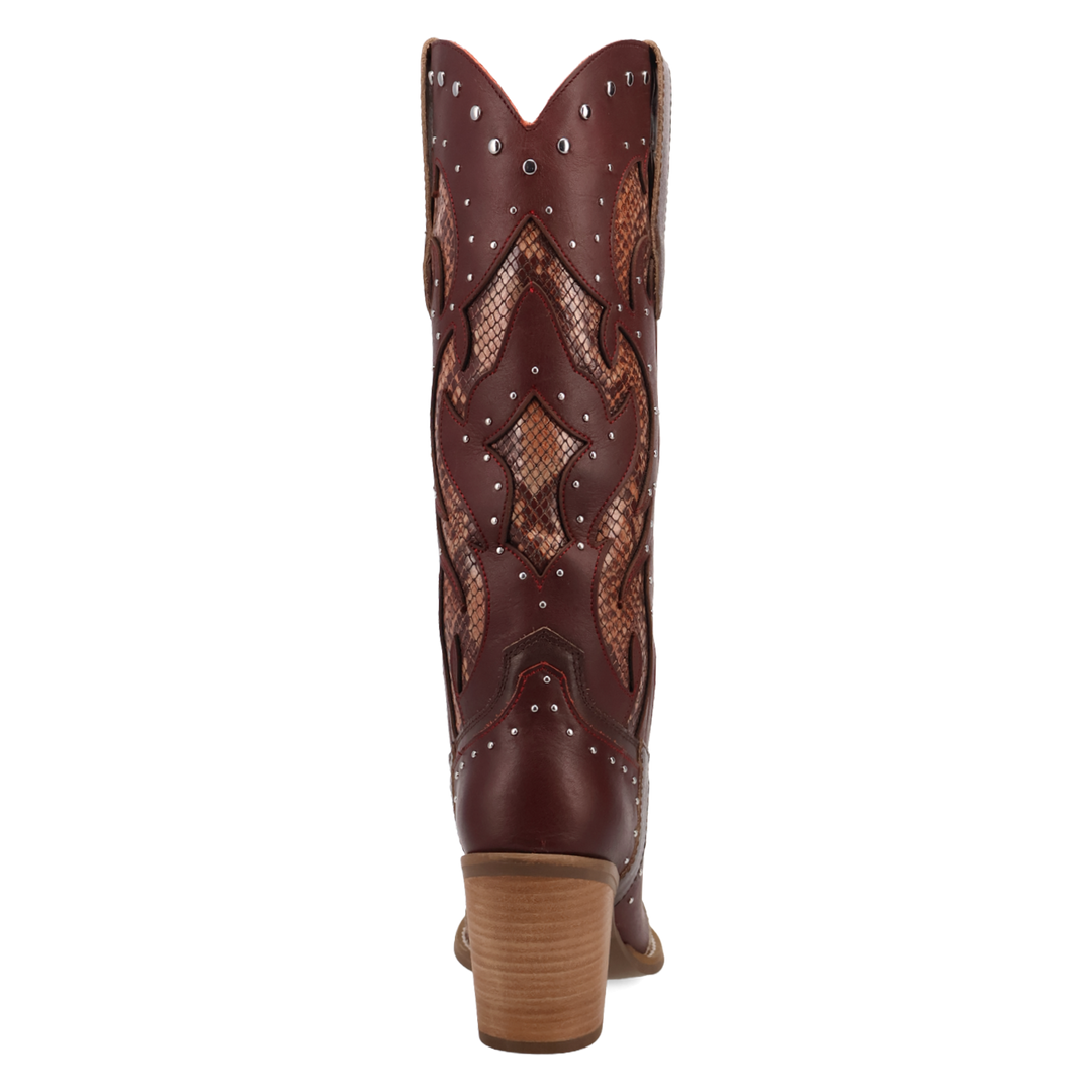 Online Exclusive | Dingo | Untamed Leather Boot in Maroon **PREORDER