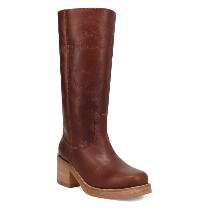 Online Exclusive | Dingo | Vagabond Leather Boot in Brown **PREORDER