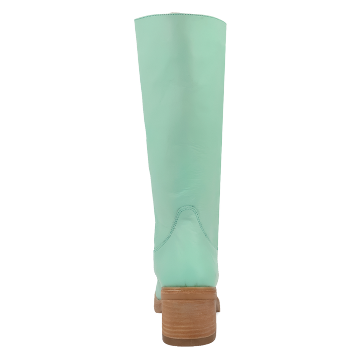 Online Exclusive | Dingo | Vagabond Leather Boot in Mint Green **PREORDER