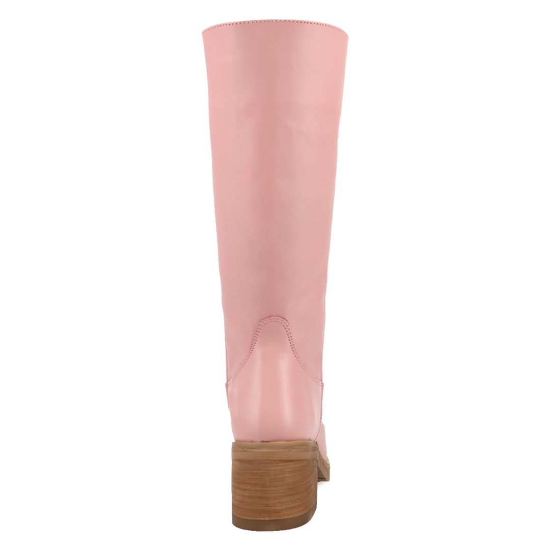 Online Exclusive | Dingo | Vagabond Leather Boot in Pink **PREORDER