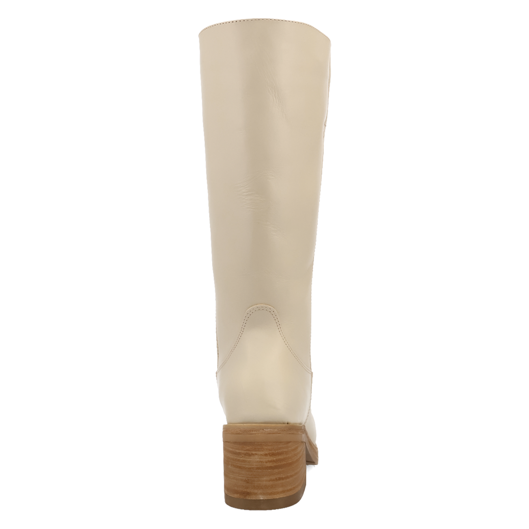 Online Exclusive | Dingo | Vagabond Leather Boot in White **PREORDER