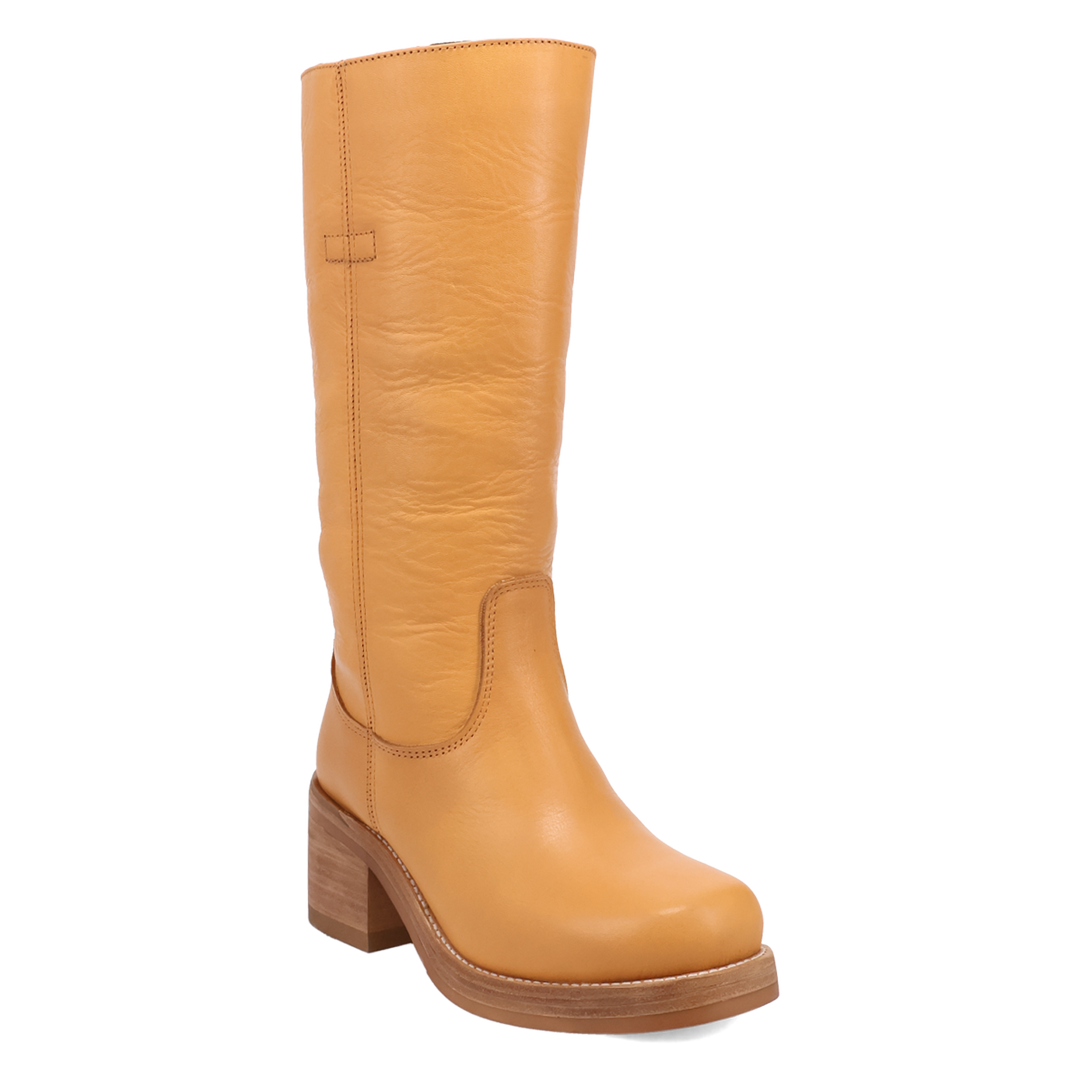 Online Exclusive | Dingo | Vagabond Leather Boot in Yellow **PREORDER