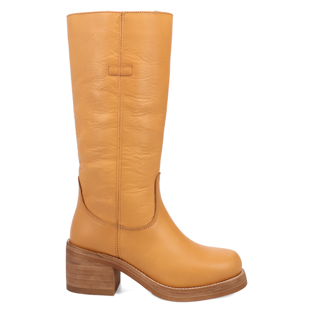 Online Exclusive | Dingo | Vagabond Leather Boot in Yellow **PREORDER
