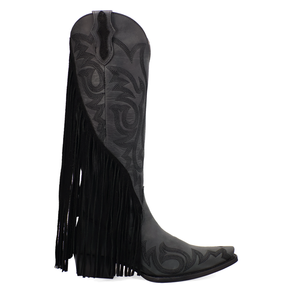 Online Exclusive | Dingo | Walk West Leather Boot in Black **PREORDER