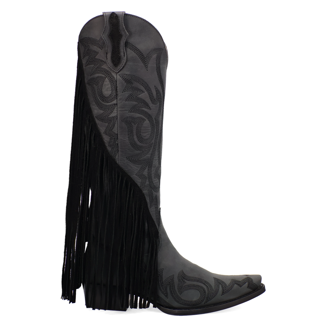 Online Exclusive | Dingo | Walk West Leather Boot in Black **PREORDER
