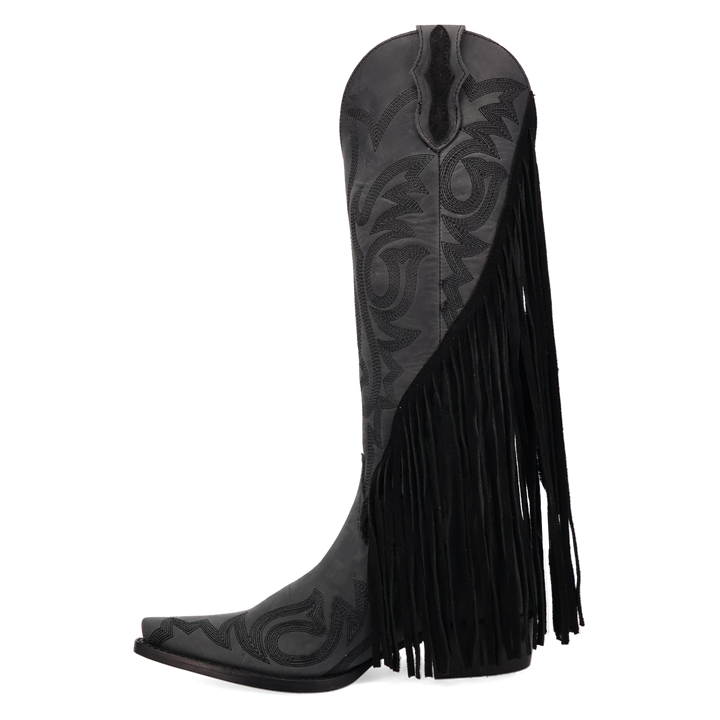 Online Exclusive | Dingo | Walk West Leather Boot in Black **PREORDER