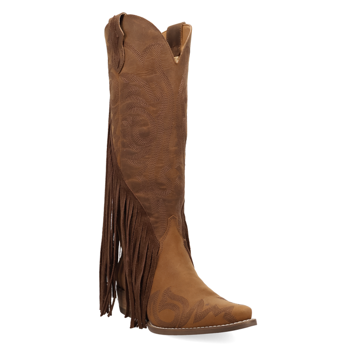 Online Exclusive | Dingo | Walk West Leather Boot in Brown **PREORDER