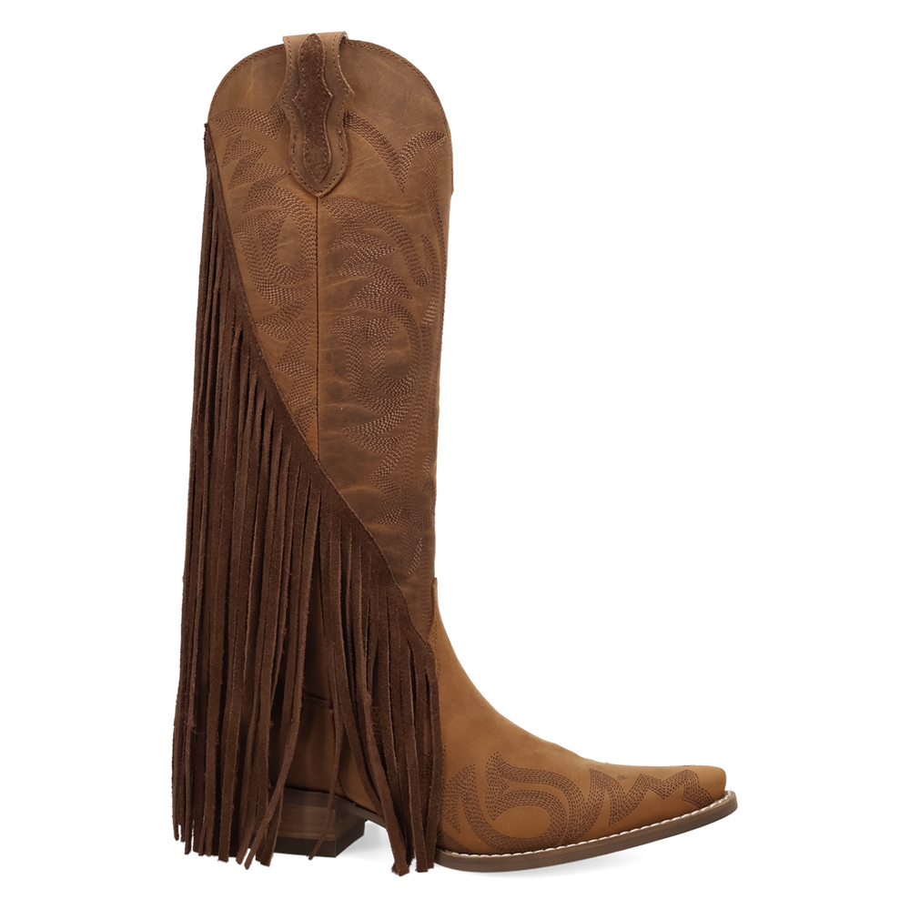 Online Exclusive | Dingo | Walk West Leather Boot in Brown **PREORDER