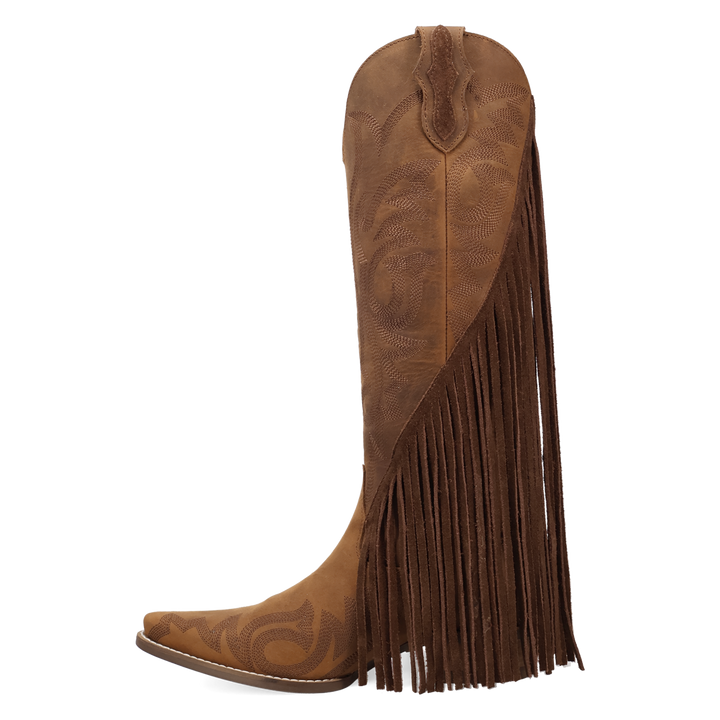 Online Exclusive | Dingo | Walk West Leather Boot in Brown **PREORDER