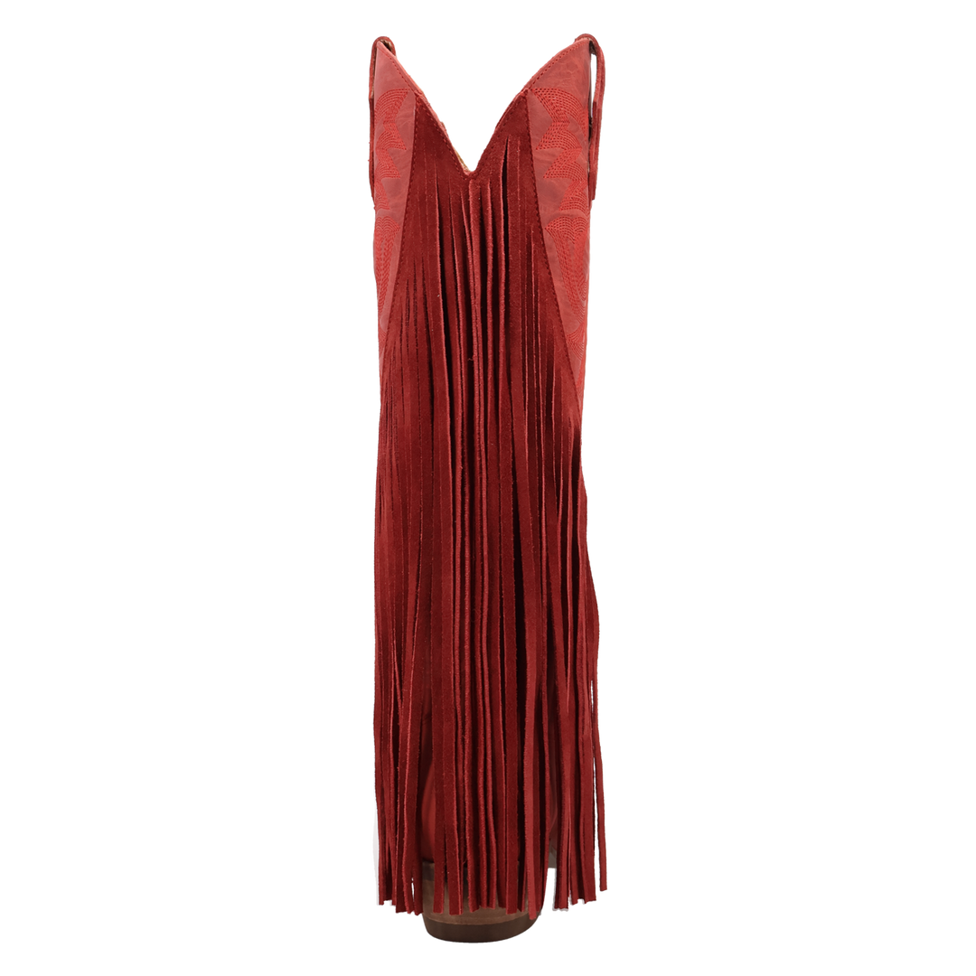 Online Exclusive | Dingo | Walk West Leather Boot in Red **PREORDER