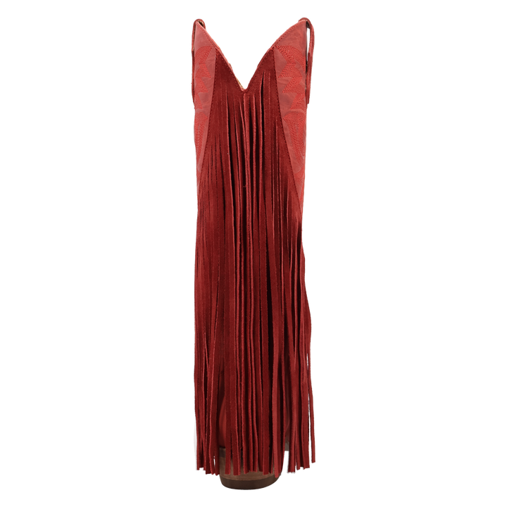 Online Exclusive | Dingo | Walk West Leather Boot in Red **PREORDER