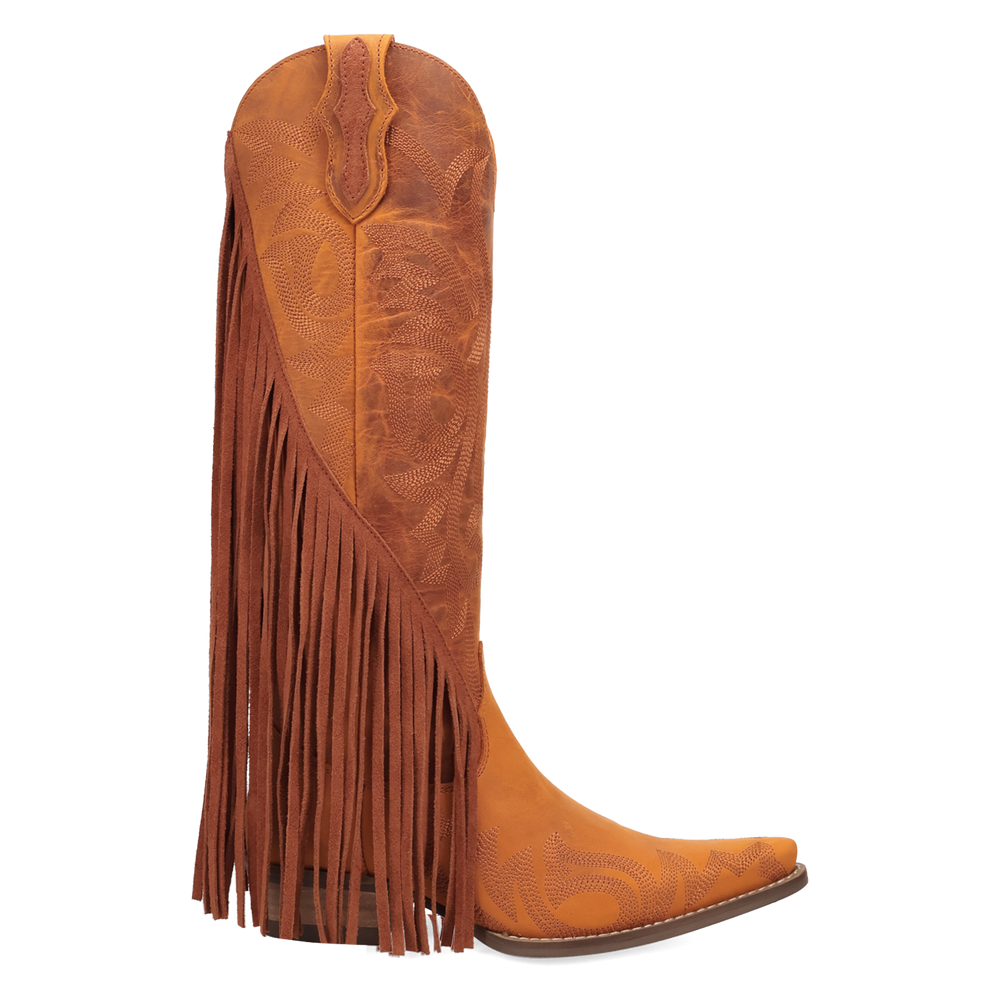 Online Exclusive | Dingo | Walk West Leather Boot in Rust **PREORDER