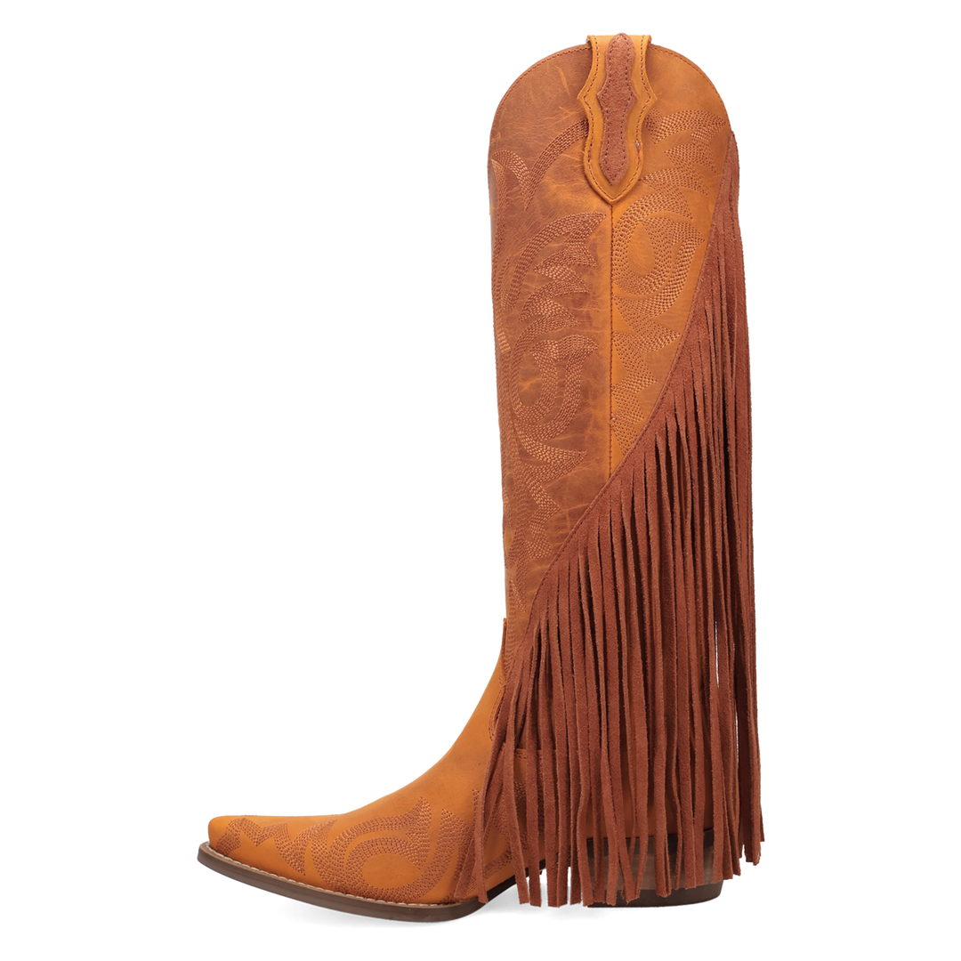 Online Exclusive | Dingo | Walk West Leather Boot in Rust **PREORDER