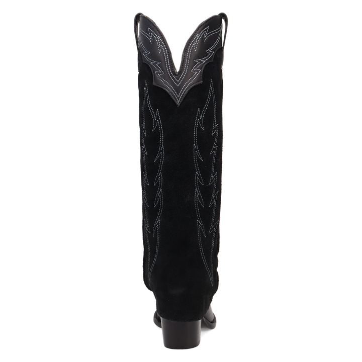 Online Exclusive | Dingo | Wild Fire Leather Boot in Black **PREORDER