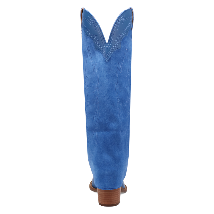 Online Exclusive | Dingo | Wild Fire Leather Boot in Blue **PREORDER