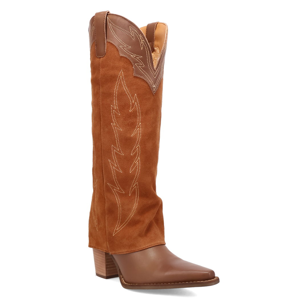 Online Exclusive | Dingo | Wild Fire Leather Boot in Brown **PREORDER