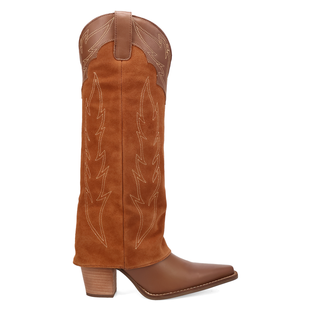 Online Exclusive | Dingo | Wild Fire Leather Boot in Brown **PREORDER