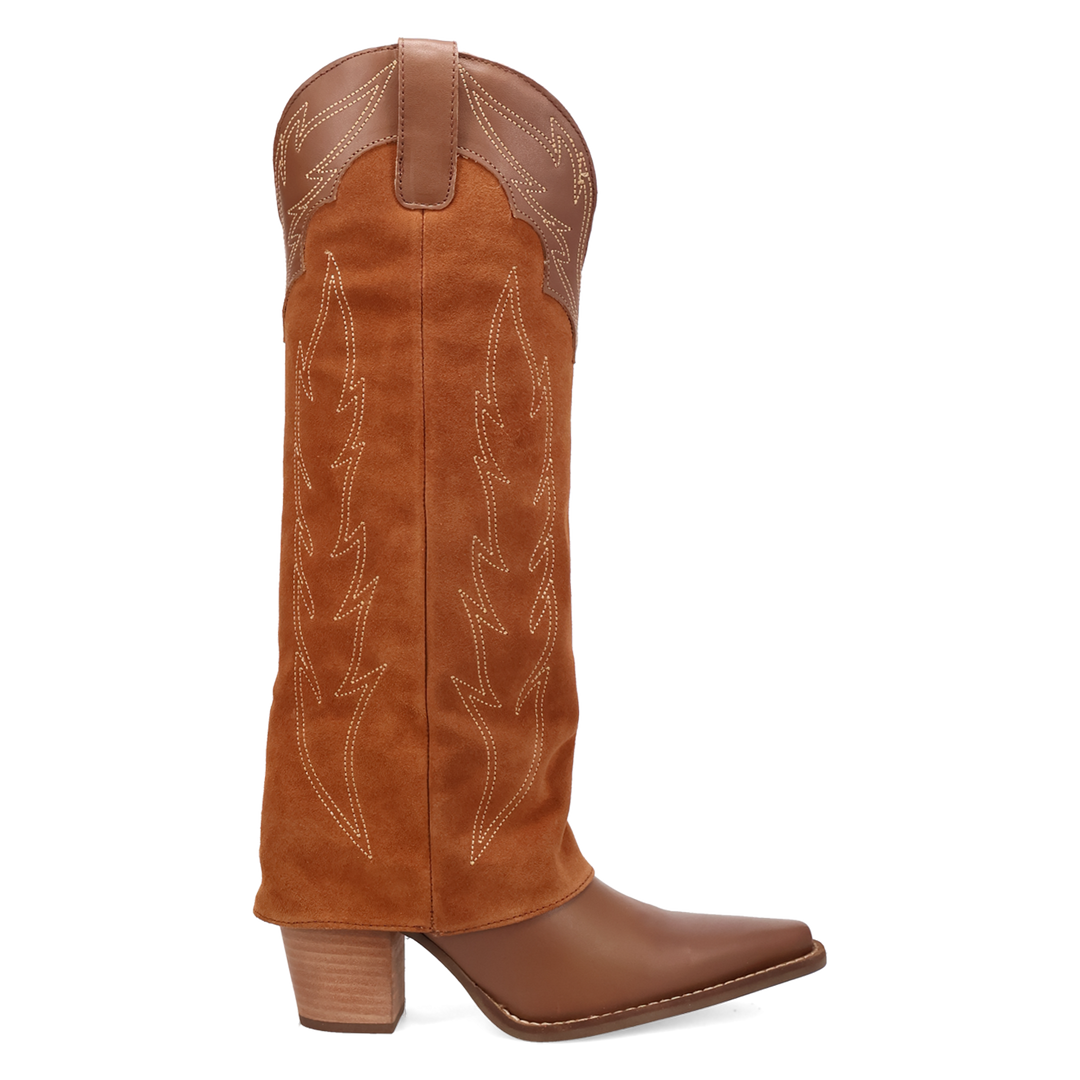 Online Exclusive | Dingo | Wild Fire Leather Boot in Brown **PREORDER