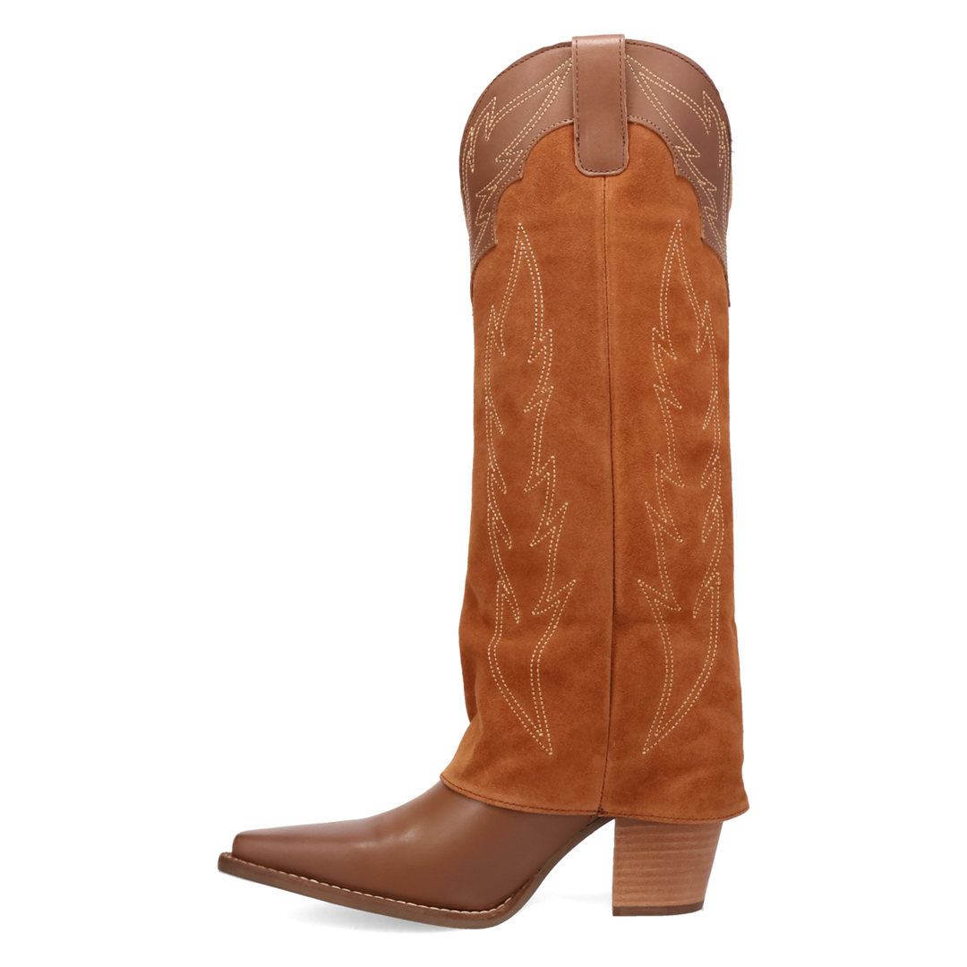 Online Exclusive | Dingo | Wild Fire Leather Boot in Brown **PREORDER