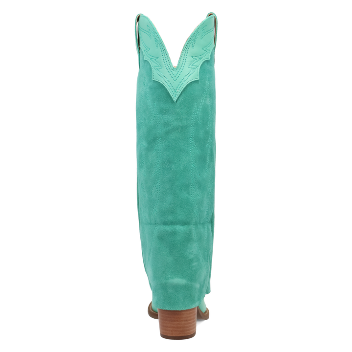 Online Exclusive | Dingo | Wild Fire Leather Boot in Green **PREORDER