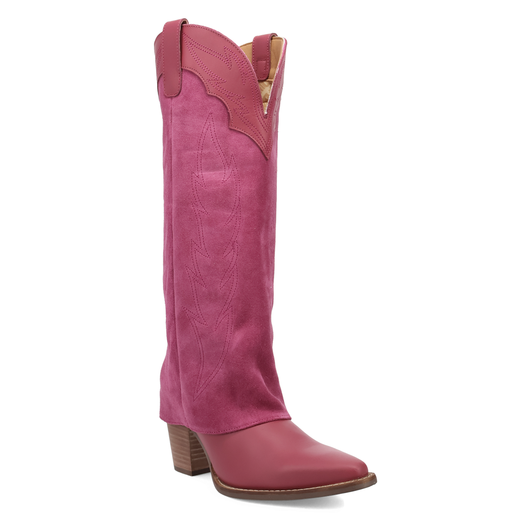 Online Exclusive | Dingo | Wild Fire Leather Boot in Hot Pink **PREORDER