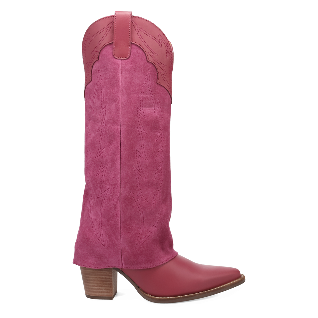 Online Exclusive | Dingo | Wild Fire Leather Boot in Hot Pink **PREORDER