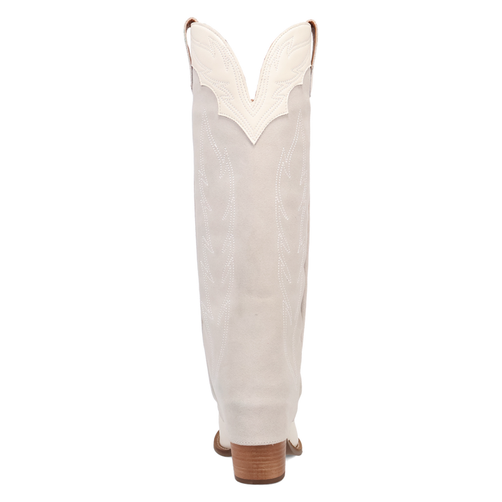 Online Exclusive | Dingo | Wild Fire Leather Boot in White **PREORDER