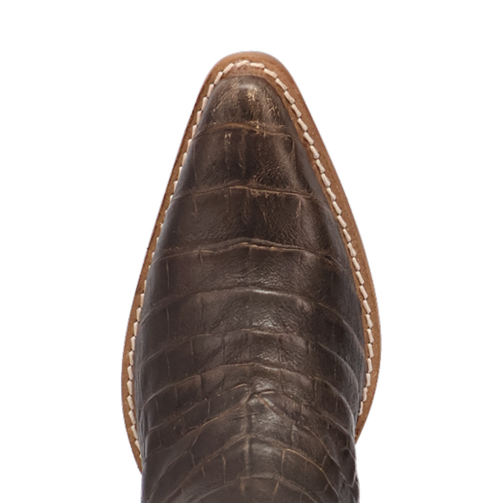 Online Exclusive | Dingo | Ozzie Animal Print Leather Boot in Brown **PREORDER