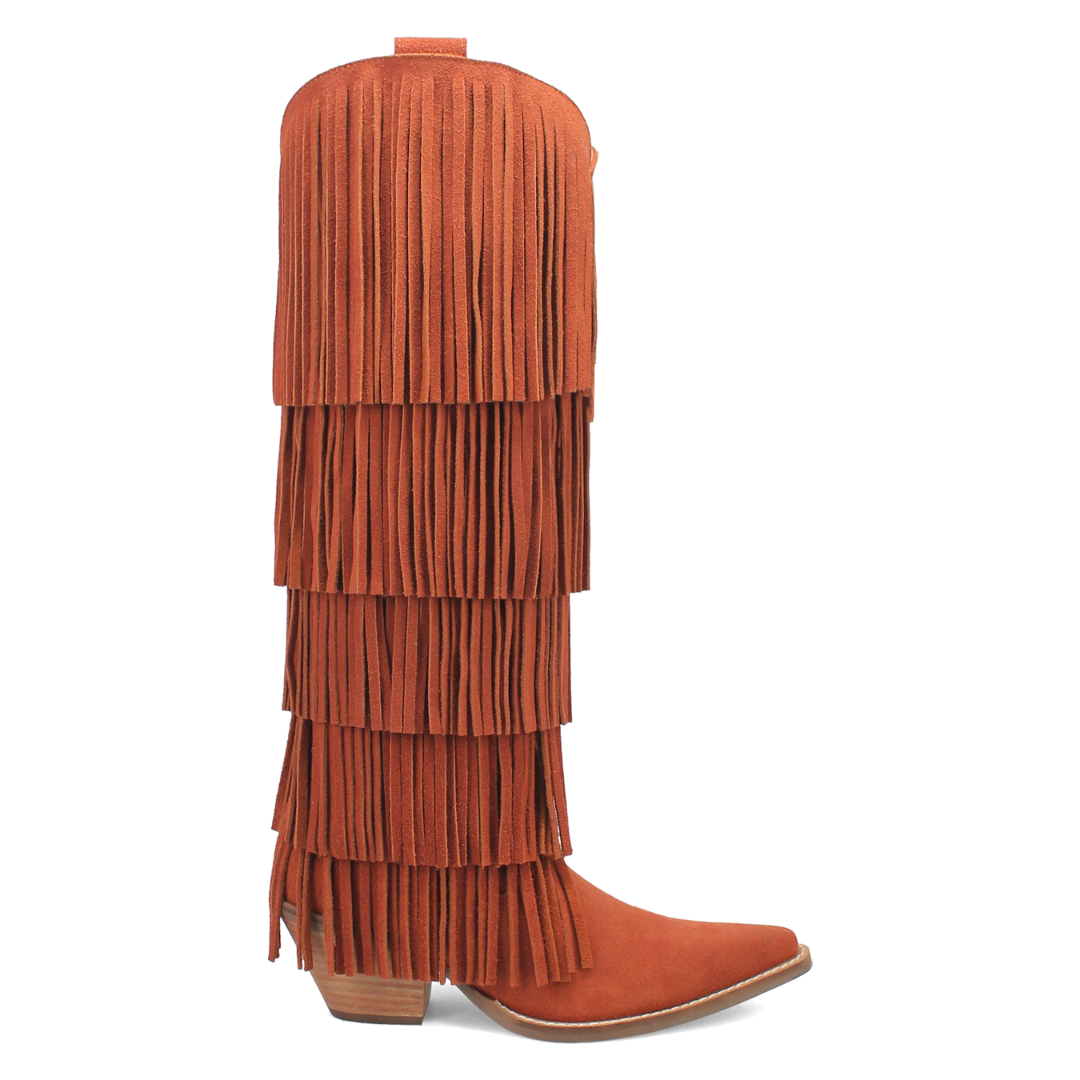 Online Exclusive | Dingo | Wild Child Suede Leather Boot in Rust **PREORDER