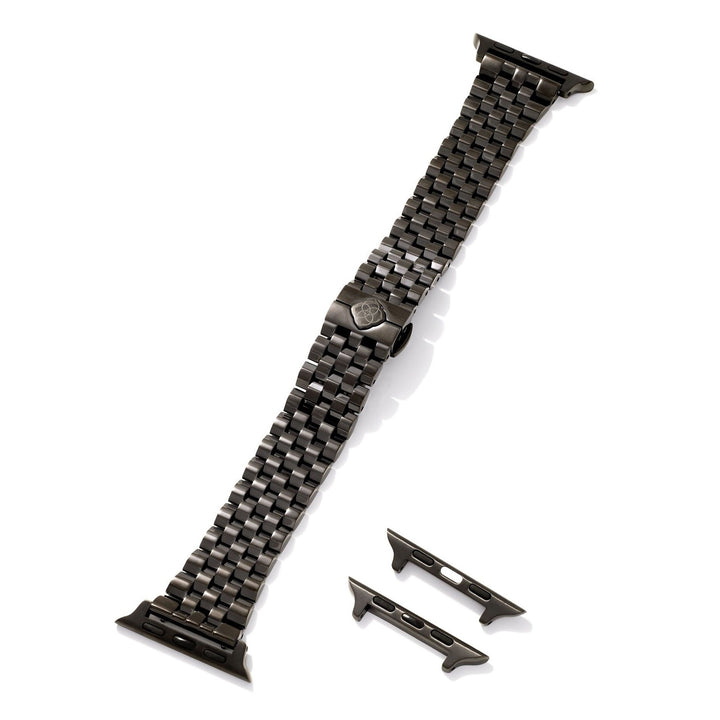 Kendra Scott | Alex 5 Link Watch Band in Black Stainless Steel