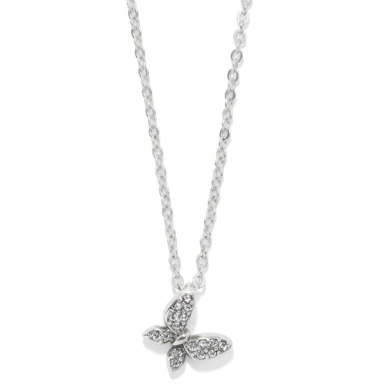 Brighton| Enchanting Butterfly Necklace in Silver