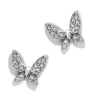 Brighton | Enchanting Butterfly Post Earrings in Silver