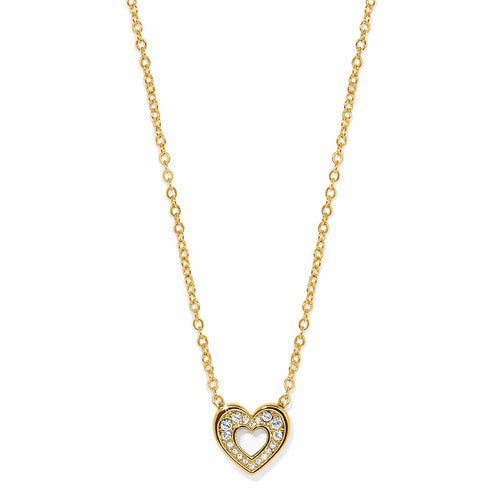 Brighton | Enchanting Heart Necklace in Silver