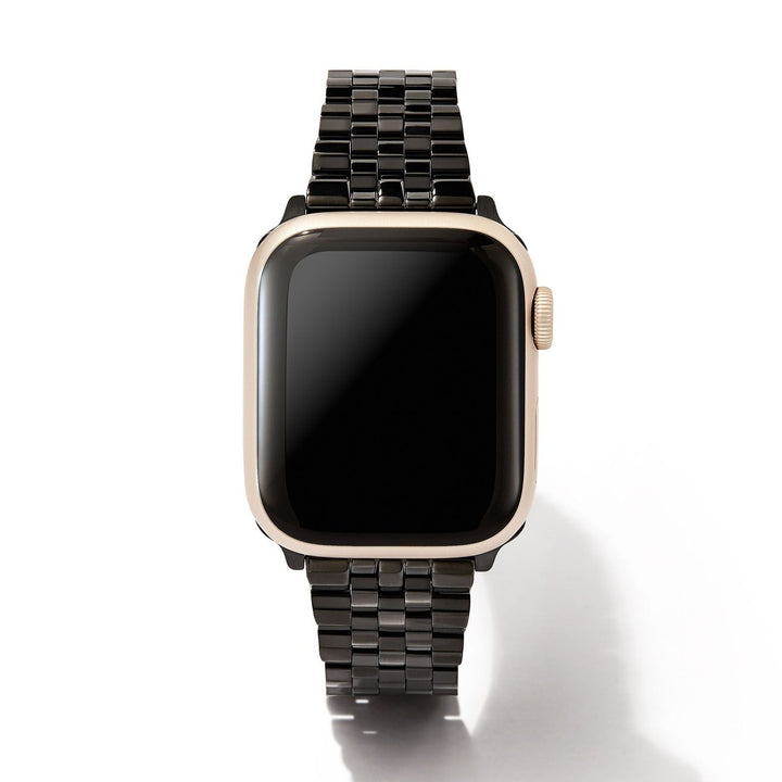 Kendra Scott | Alex 5 Link Watch Band in Black Stainless Steel