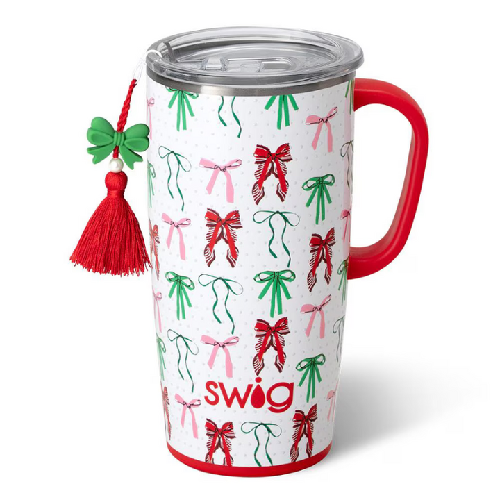 Swig | Ribbons and Bows 22 oz Travel Mug