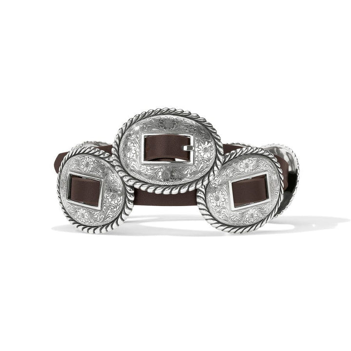 Brighton | Fandango Concho Belt in Brown